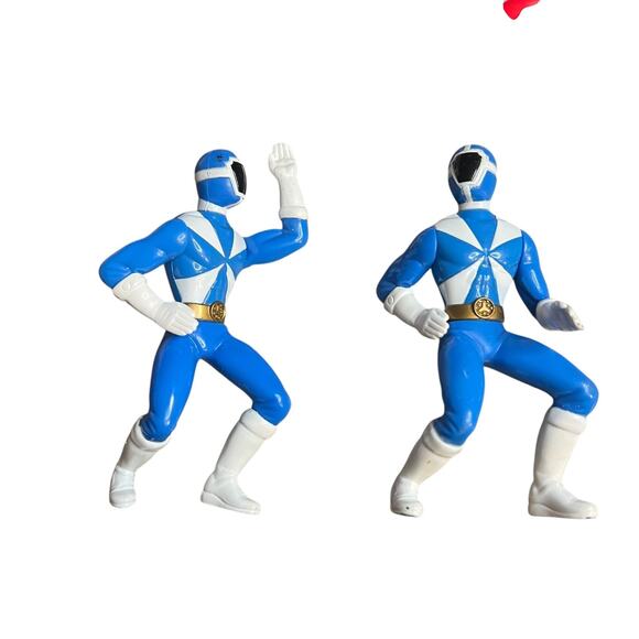 Vintage Power Rangers Lightspeed Rescue 2000 McDonald's 4" Figure Lot Of 5 - Picture 8 of 8